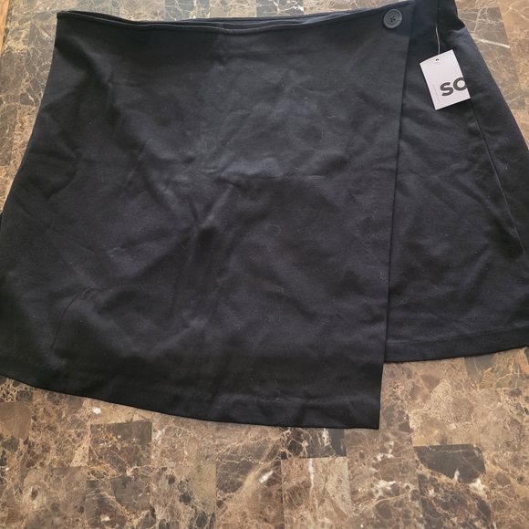 Kohl's Black Mini Skirt for Women - Picture 1 of 4